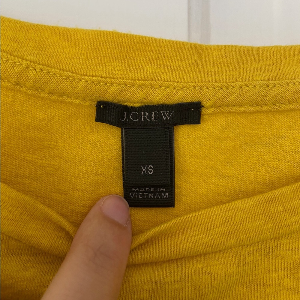 J. Crew Vintage Cotton Boxy Short Sleeve Tee Size Extra Small - Picture 5 of 5